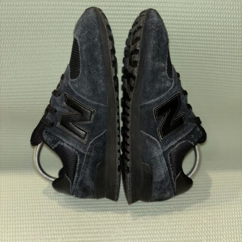 Zapatillas informales New Balance 574 Core para niño talla 6 para mujer 8 GS574EVE gamuza negra - Imagen 5 de 9