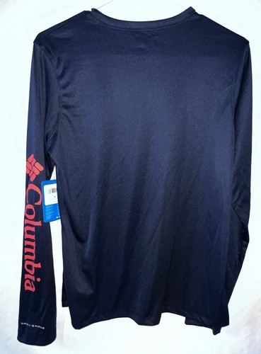 Columbia Omni-Shade UPF 50 Rapid Creek Long Sleeve Navy Blue Size Medium Women’s - Picture 2 of 6