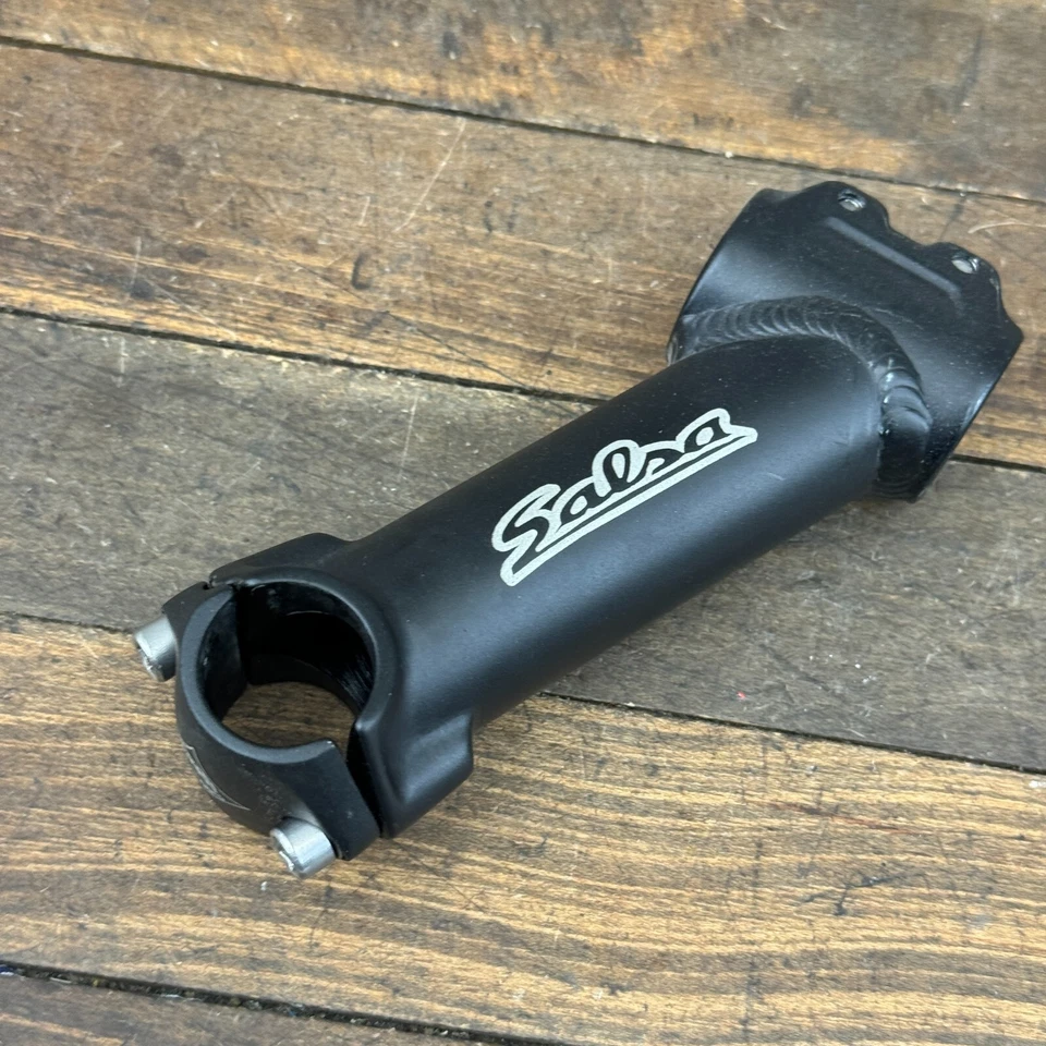 Vintage Salsa Riser Stem 1 1/8 in Threadless 25.4 mm 115 mm Reach Black 1990s - Image 2 of 4