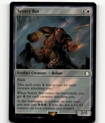 MTG Sentry Bot (Surge Foil) - Universes Beyond: Fallout