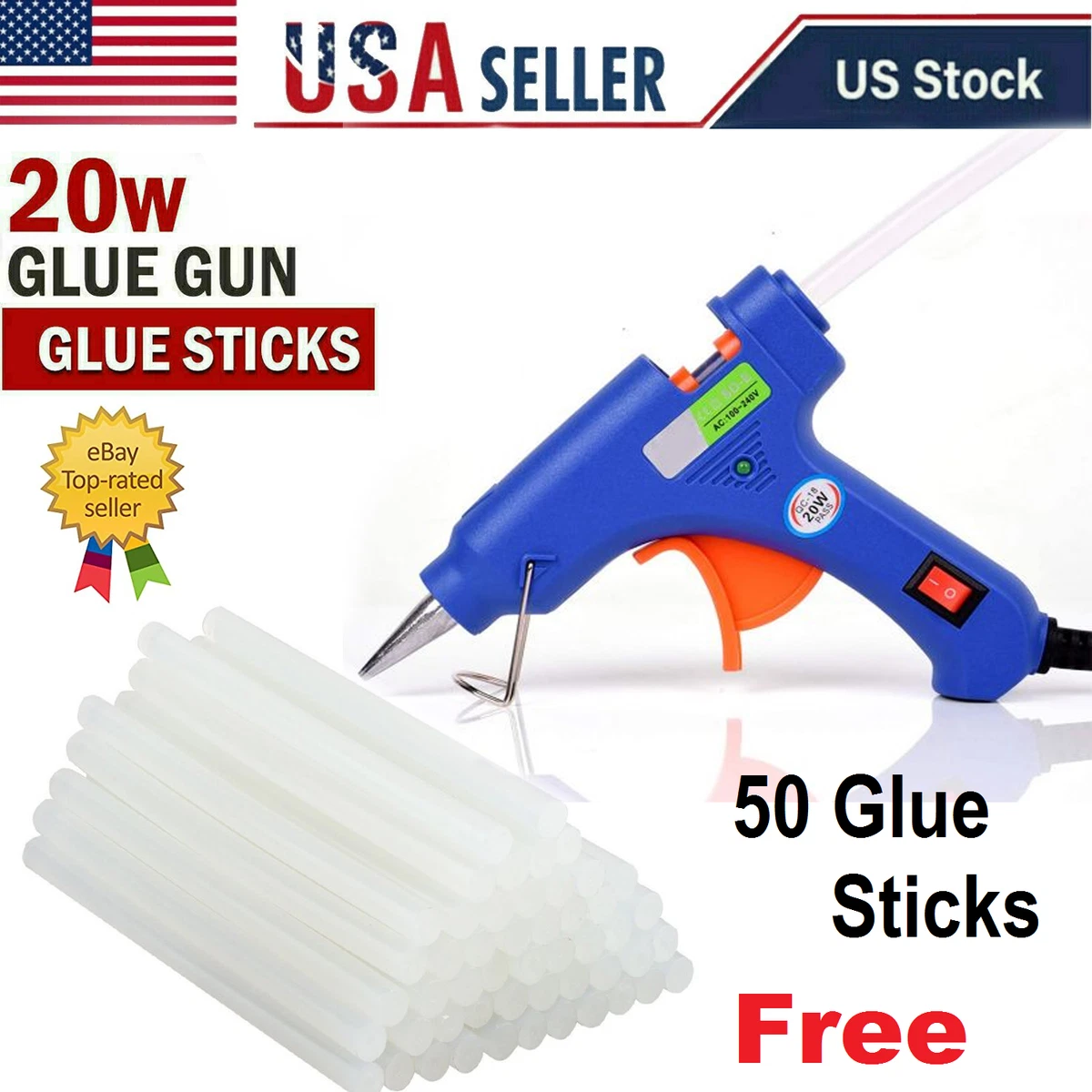 Make New Glue Sticks from Used Hot Glue 