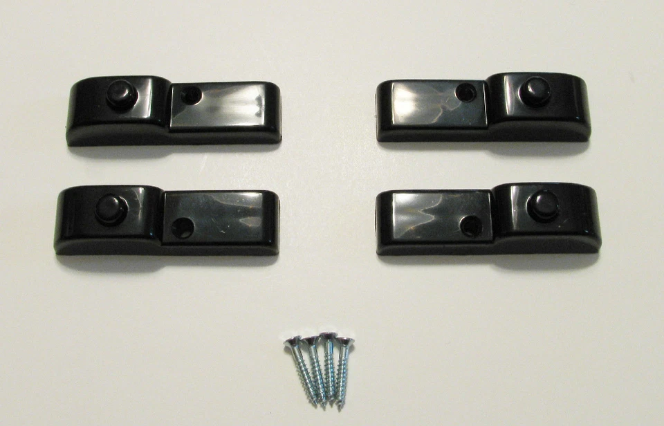 SET OF 4 Original ACCORDION FEET Akkordeon Füße NEW Imported from Italy - Image 3 of 4