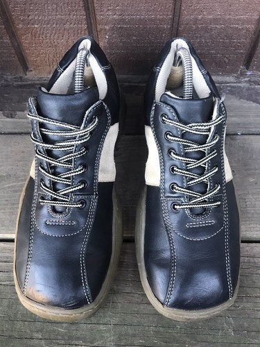 Mens GBX Sz 8M Brown Leather Bicycle Toe Lace Up Casual Oxford Walking Shoes-476 - Picture 3 of 11