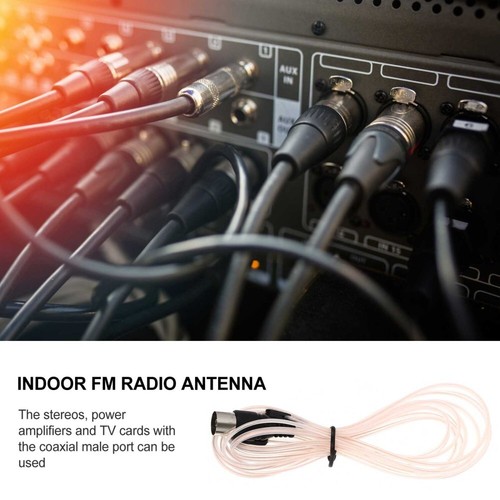 2 PCS Antenne Radio Fm Pour Amplificateurs De Puissance À Connecteur Droit - Photo 10/10