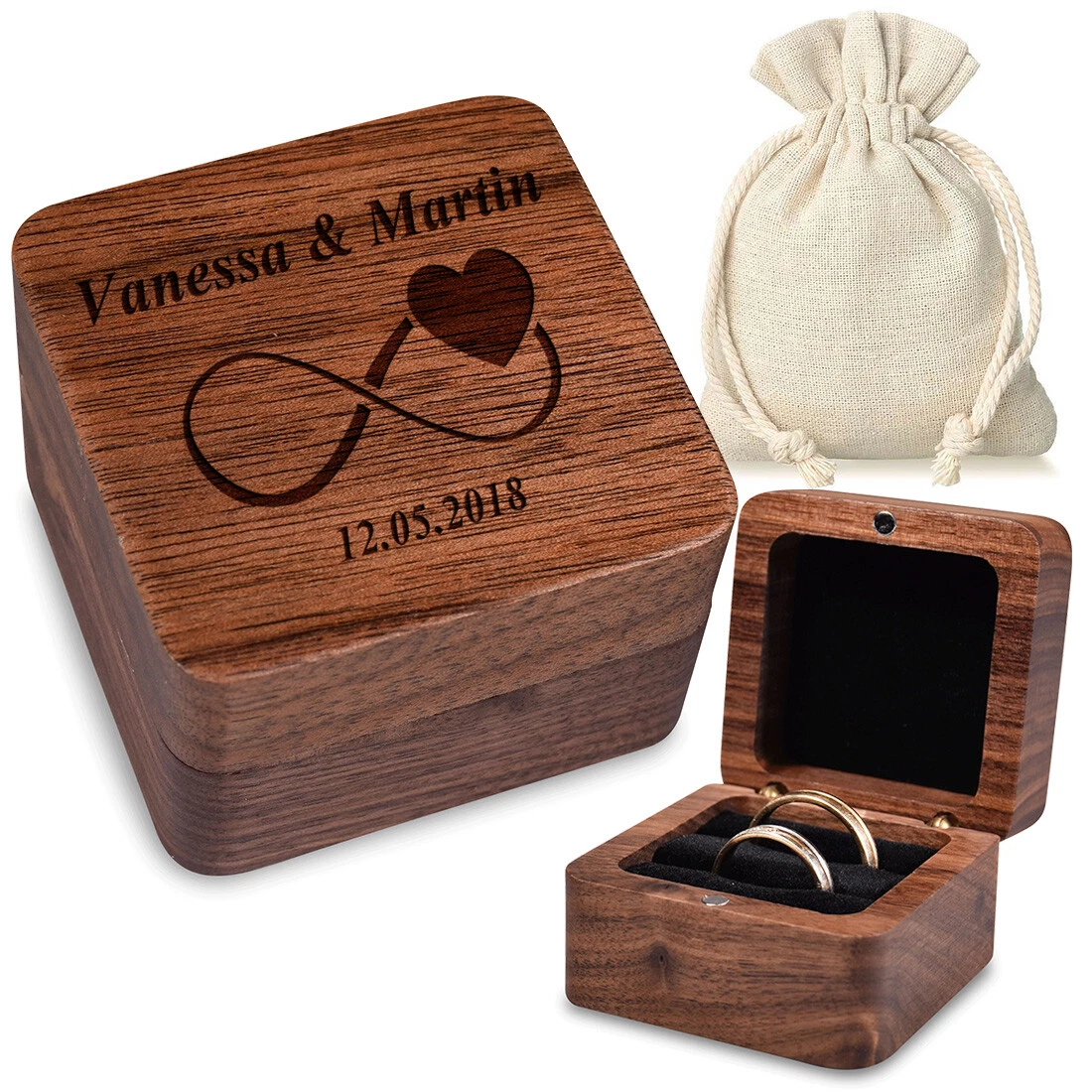 OGGETTI DI SCENA Per Matrimoni Rustico Decorare Addobbi Matrimonio EUR - 8