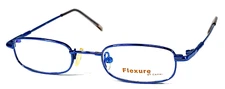 FLEXURE by CAPRI FX7 NOS Kids Shiny Blue Eyeglasses Frame 42-19-120