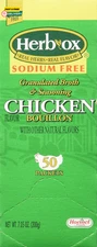 Hormel Herb Ox Chicken Bouillon Sodium Free 50 Packets