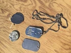 Post WW1 to WW2 to Vietnam Military Dog Tags lot U.S.M.C and Army