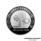 Original Mercedes-Benz AMG Emblem Affalterbach Edition schwarz fürStoßstangeNEU