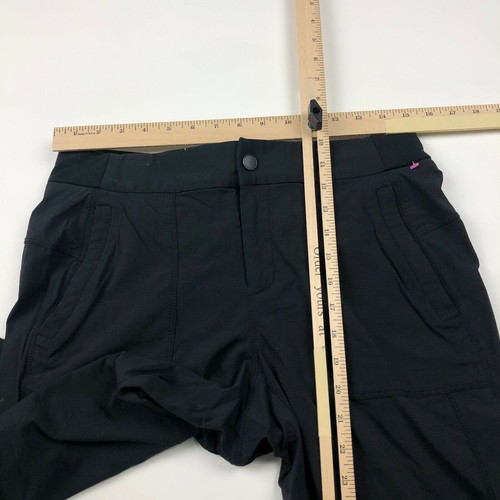 Pantalones deportivos negros para correr Athleta talla 8 etiquetas (real 30W 28L) - Imagen 6 de 9