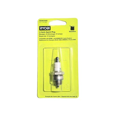#ad RYOBI AC00160A 2 CYCLE SPARK PLUG 139 668 $10.99