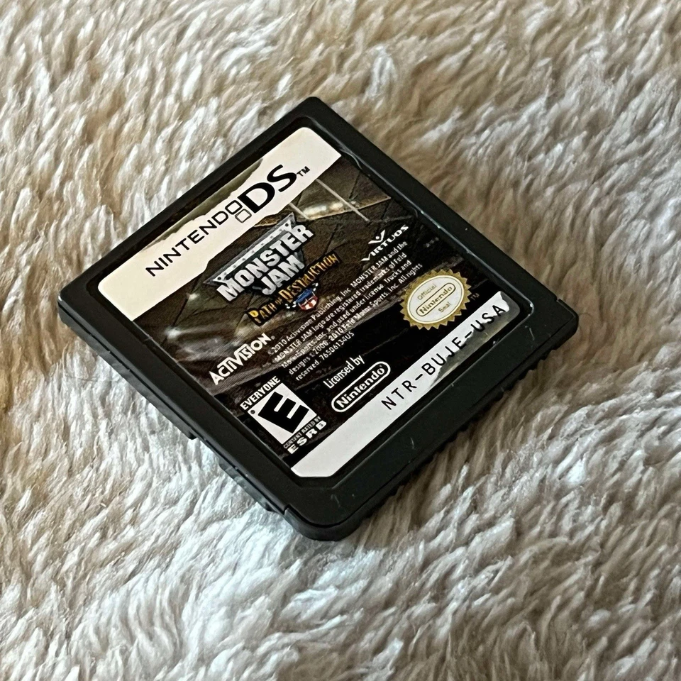 Monster Jam: Path Of Destruction (Nintendo DS, 2008) solo cartucho Foto 3 de 4