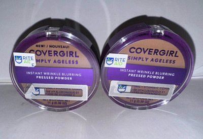 x2 - 275 Soft Sable - COVERGIRL Simply Ageless Wrinkle Blurring Pressed Powder