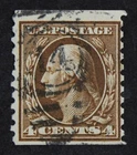 CKStamps: US Stamps Collection Scott#446 4c Washington Used 24 1/2mm