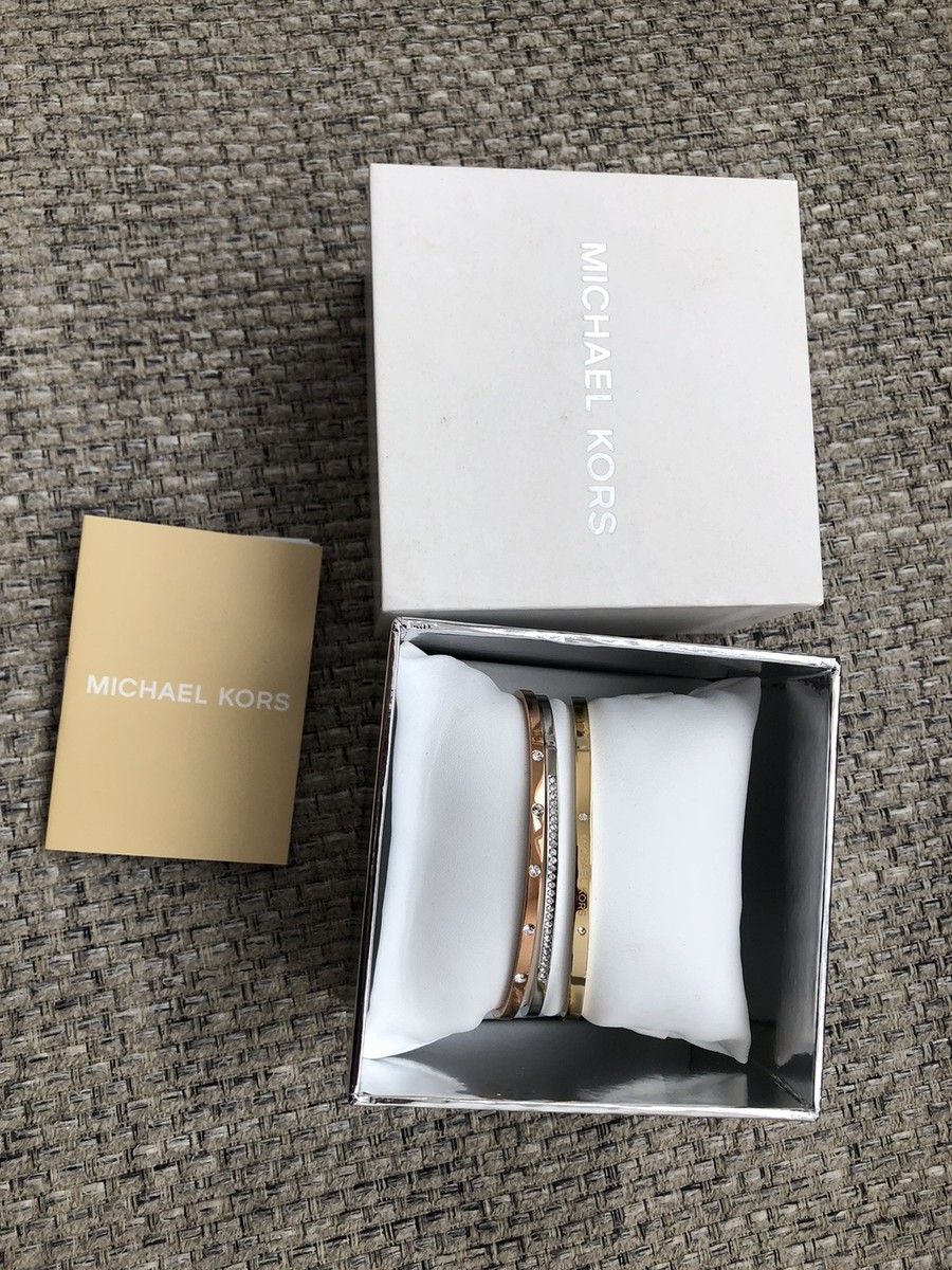 Michael Kors 3 Set Bangles michael kors bangle set main image 3