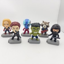 Lot of 6 McDonald  s 2019 Marvel Avengers Endgame GOTG Happy Meal Toys Figures
