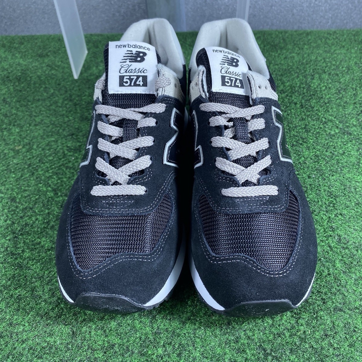 New Balance 574 Core Black Casual Running Sneakers WL574EVB