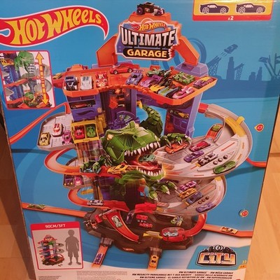 Hot Wheels Ultimate Garage Parkgarage mit T-Rex Aufzug