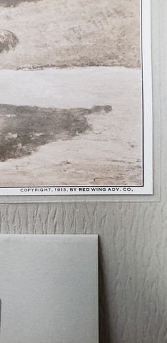Vtg AUSABLE FORKS, NY 1914 FRANK FOUNTAIN 1914 Carriage, Hardware Store Calendar - Picture 9 of 13