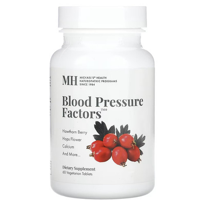#ad 2 X Michael#x27;s Naturopathic Blood Pressure Factors 60 Vegetarian Ta Worldwide $70.28