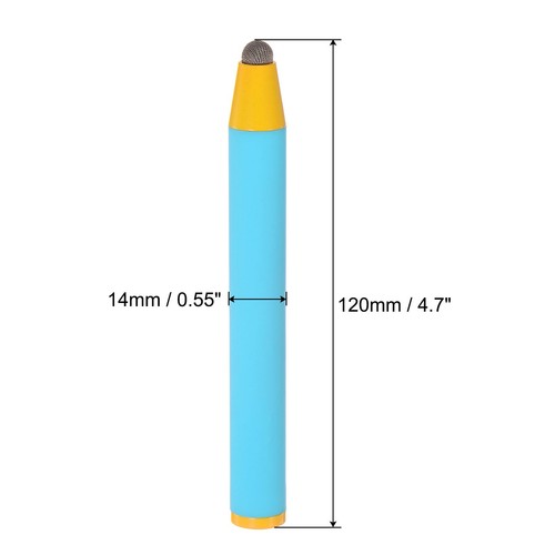 Stylus Pens for Touch Screens Crayon Stylus Pen Silicone Capacitive Stylus Blue - Zdjęcie 2 z 7