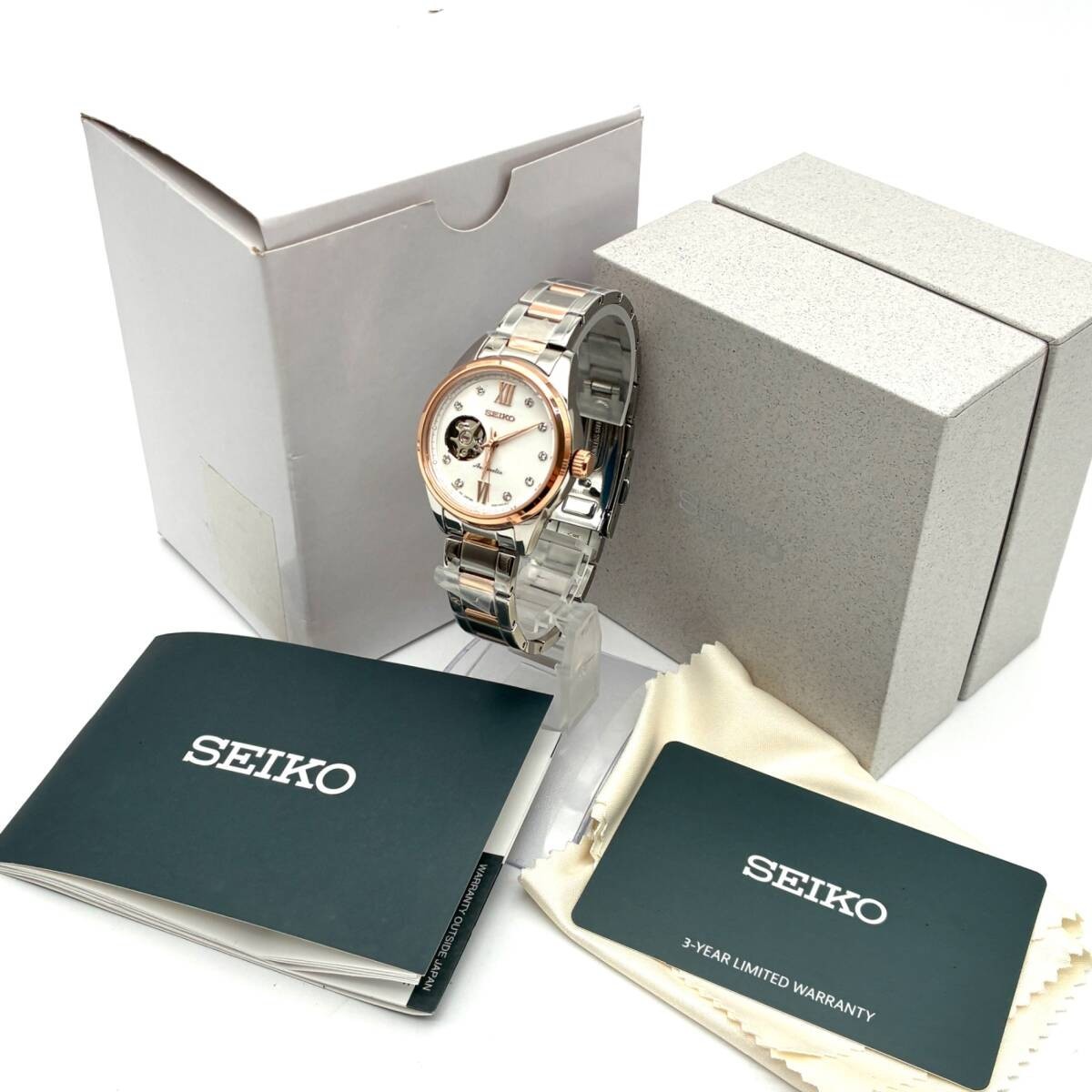 SEIKO Selection Automatic Watch with 12 Diamonds,… - image 10