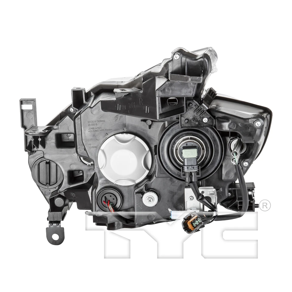 卤素车头灯前灯右乘客适用于 17 - 17 日产 Murano — 第 2/4 张图片