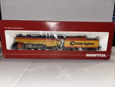 Mantua Tyco Chessie 4-6-2 Pacific HO Steam Locomotive, Runs, All Steps