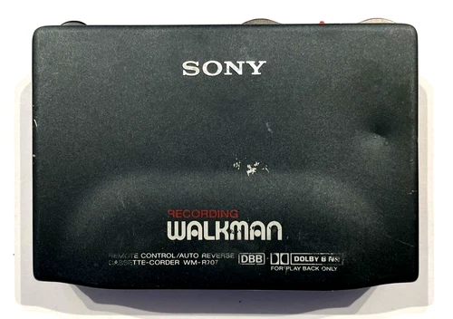 SONY WM-R707 walkman stereo  cassette-corder Made in Japan Reverse Dolby DBB