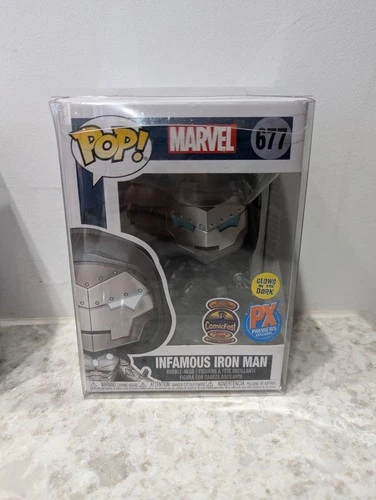 Funko POP! #677 Infamous Iron Man Marvel Exclusive! NEW! Casing Included