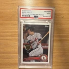 Topps 2020 Rookie Card Retrospective Medallion Mike Trout PSA 9 #RCR-MT
