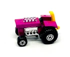 Matchbox Lesney Superfast 26 Mod Tractor in purple, rarer 5 crown wheels, mint!