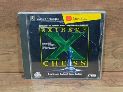 Extreme Chess PC CD ROM 1995 Windows 3.1 & 95 COMPLETE IN CASE 1996 Vintage