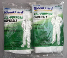 2 Pack Kimberly-Clark Kleen Guard All-Purpose Coverall Protective Suits Size XL