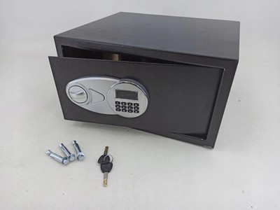 AMAZON BASICS 28L schwarzer elektronischer Safe
