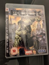 The Incredible Hulk PS3 Game Complete With Manual Marvel Sony PlayStation 3 Game