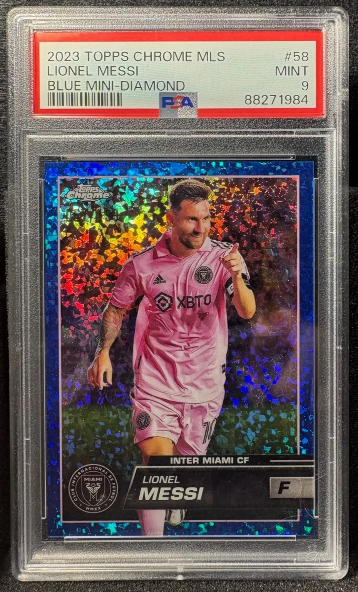 2023 Topps Chrome MLS Lionel Messi #58 for sale | eBay