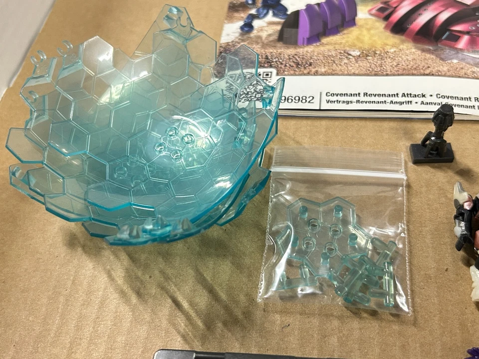 HALO Mega Bloks SET 96982 Covenant Revenant Attack with Instructions 2012 - Image 3 of 4