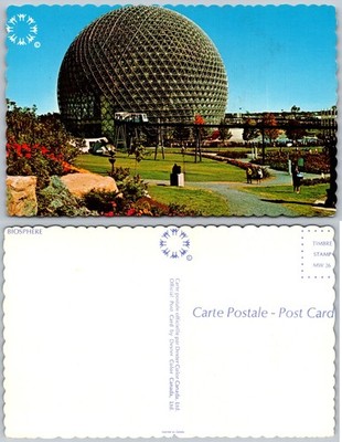 Biosphere Geodesic Dome Postcard