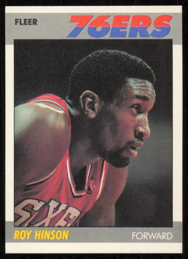 Roy Hinson trading card