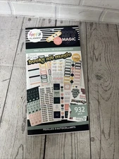 Happy Planner Sticker Book Mint To Teach Teacher 932 Pieces New