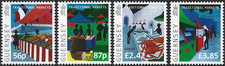 2023 Guernsey Sg 2030/2033 Traditional Markets (Sepac) MNH