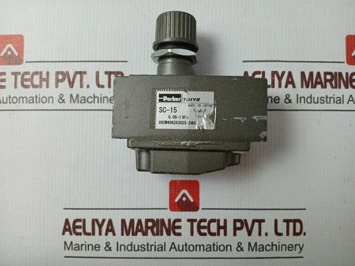 PARKER SC-15 Speed Controller 0.05-1 MPA