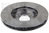 Eurobrake 2X Bremsscheibe Ø288 BelüFtet FüR Mercedes-Benz C-Klasse SLK