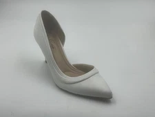Abella True Comfort Satine White  Saga D'Orsay Pump Women's Shoes Sz 6M