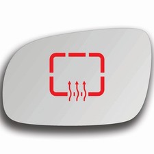 Vetro Specchio Retrovisore Sinistro Riscaldato Per Volkswagen Lupo 2000 - 2005
