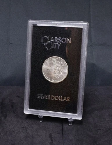 1883-CC Morgan Dollar - GSA no box - Ch BU Details, Light Toning Rev (#60718-L)