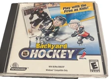 Backyard Hockey Game PC Game Windows 98/ME/2000/XP CD ROM Play With Pros As Kids