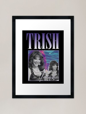 Trish Y2K Design Framed Art Print Framed Wall Art Poster Canvas Print Picture