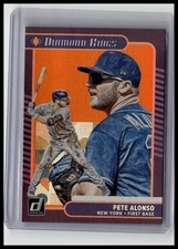 2021 Donruss #19 Pete Alonso Holo Orange